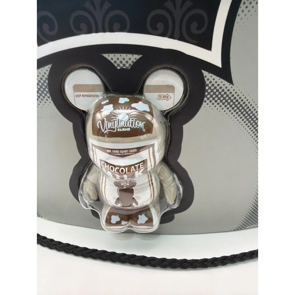 Disney Vinylmation Urban 7 Milk and Cookies Ear Hat Set Limited Edition 1000